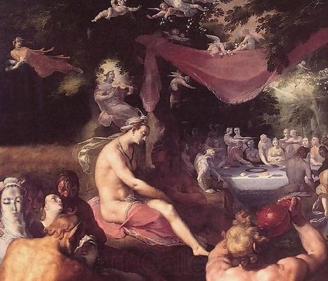 cornelis cornelisz The Wedding of Peleus and Thetis France oil painting art